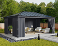 Gardinset t/paviljong Dallas 607 x 422 cm Canopia by Palram